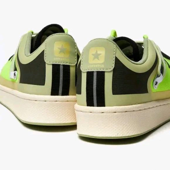 Converse - UNISEX Seam Tape Pro ox White Lemon Neon LTD Edition HIS&HER Sneakers - Picture 5 of 9